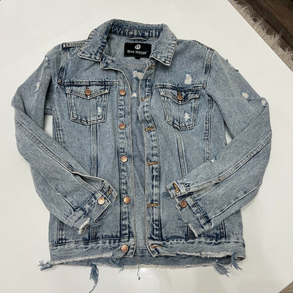 Beau Hudson Jean Jacket Size 9